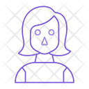 پیش‌نمایش فایل girl-296 از پک Web & SEO Line Color 