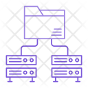 پیش‌نمایش فایل server-folder از پک Web & SEO Line Color 