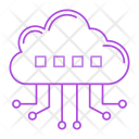 پیش‌نمایش فایل cloud-computing-74 از پک Web & SEO Line Color 