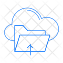پیش‌نمایش فایل cloud-folder-13 از پک Web & SEO Line Color 
