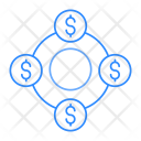 پیش‌نمایش فایل dollar-906 از پک Web & SEO Line Color 