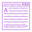 پیش‌نمایش فایل edit-1006 از پک Web & SEO Line Color 