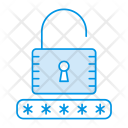 پیش‌نمایش فایل unlock-password از پک وب و سئو – آیکن‌های فانتزی