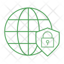 پیش‌نمایش فایل secure-world-1 از پک Web & SEO Line Color 
