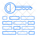 پیش‌نمایش فایل security-key از پک Web & SEO Line Color 