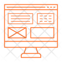 پیش‌نمایش فایل webpage-layout-20 از پک Web & SEO Line Color 