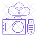 پیش‌نمایش فایل photography-cloud از پک Web & SEO Line Color 