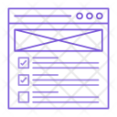 پیش‌نمایش فایل webpage-160 از پک Web & SEO Line Color 