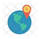 پیش‌نمایش فایل global-location-22 از پک بیت‌کوین بلاک‌چین و ارز دیجیتال – سبک فلت – جلد ۲