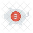 پیش‌نمایش فایل piggy-banking-65 از پک بیت‌کوین بلاک‌چین و ارز دیجیتال – سبک فلت – جلد ۲