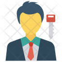 پیش‌نمایش فایل key-user-1 از پک امنیت – آیکن‌های فلت