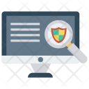 پیش‌نمایش فایل search-for-virus-4 از پک امنیت – آیکن‌های فلت