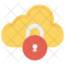 پیش‌نمایش فایل secure-cloud-35 از پک امنیت – آیکن‌های فلت