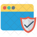 پیش‌نمایش فایل secure-website-27 از پک امنیت – آیکن‌های فلت