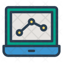 پیش‌نمایش فایل laptop-analytics از پک طراحی وب و توسعه – سبک خطی رنگی