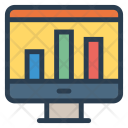 پیش‌نمایش فایل monitor-graph از پک طراحی وب و توسعه – سبک خطی رنگی