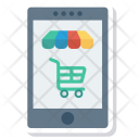 پیش‌نمایش فایل mobile-shopping-32 از پک موبایل و هوشمند دستگاه‌ها – آیکن‌های فلت کاغذی