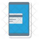 پیش‌نمایش فایل payment-via-card-19 از پک موبایل و هوشمند دستگاه‌ها – آیکن‌های فلت کاغذی