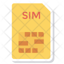 پیش‌نمایش فایل simcard-27 از پک موبایل و هوشمند دستگاه‌ها – آیکن‌های فلت کاغذی