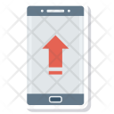 پیش‌نمایش فایل upload-to-mobile-2 از پک موبایل و هوشمند دستگاه‌ها – آیکن‌های فلت کاغذی