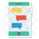 پیش‌نمایش فایل chatting-554 از پک موبایل و هوشمند دستگاه‌ها – آیکن‌های فلت کاغذی