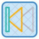 پیش‌نمایش فایل rewind-button-13 از پک Web Design Development Line Color 
