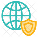 پیش‌نمایش فایل secure-world-3 از پک Web Design Development Line Color 