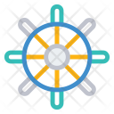 پیش‌نمایش فایل ship-wheel-8 از پک Web Design Development Line Color 