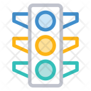 پیش‌نمایش فایل traffic-light-23 از پک Web Design Development Line Color 