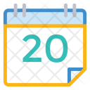 پیش‌نمایش فایل calendar-1939 از پک Web Design Development Line Color 