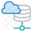 پیش‌نمایش فایل cloud-database-30 از پک Web Design Development Line Color 