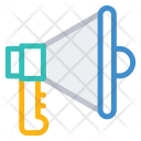 پیش‌نمایش فایل megaphone-485 از پک Web Design Development Line Color 