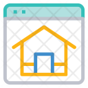 پیش‌نمایش فایل real-estate-webpage از پک Web Design Development Line Color 