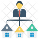 پیش‌نمایش فایل broker-8 از پک املاک و مستغلات و ساختمان – آیکن‌های فلت