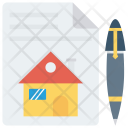 پیش‌نمایش فایل house-agreement از پک املاک و مستغلات و ساختمان – آیکن‌های فلت