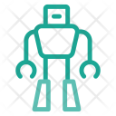 پیش‌نمایش فایل automatic-robot-1 از پک ربات – آیکن‌های خطی رنگی