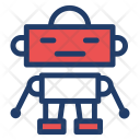 پیش‌نمایش فایل robot-334 از پک ربات – آیکن‌های خطی رنگی