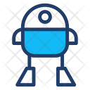 پیش‌نمایش فایل robot-342 از پک ربات – آیکن‌های خطی رنگی