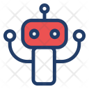 پیش‌نمایش فایل robot-360 از پک ربات – آیکن‌های خطی رنگی