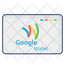 پیش‌نمایش فایل google-wallet-5713118 از پک کارت‌های اعتباری – سبک رنگی – جلد ۱
