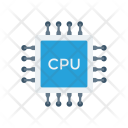 پیش‌نمایش فایل cpu-processor از پک علم و فناوری – آیکن‌های فلت