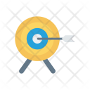 پیش‌نمایش فایل dartboard-166 از پک استارتاپ و کسب‌وکار – آیکن‌های فلت