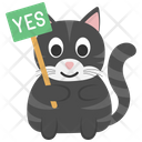 پیش‌نمایش فایل cat-yes-board-5762832 از پک گربه – جلد ۱