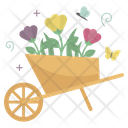 پیش‌نمایش فایل flowers-wheelbarrow-5950027 از پک بهار – استیکرها – جلد ۱