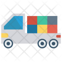 پیش‌نمایش فایل delivery-truck-136 از پک آیکون‌های تخت تحویل لجستیک
