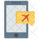 پیش‌نمایش فایل flight-message از پک آیکون‌های تخت تحویل لجستیک