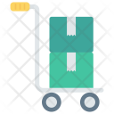 پیش‌نمایش فایل handtruck-84 از پک آیکون‌های تخت تحویل لجستیک