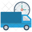 پیش‌نمایش فایل on-time-delivery-5 از پک آیکون‌های تخت تحویل لجستیک