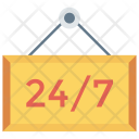 پیش‌نمایش فایل 24-hour-service-34 از پک آیکون‌های تخت تحویل لجستیک