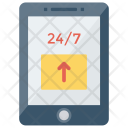 پیش‌نمایش فایل 24-hour-services-6 از پک آیکون‌های تخت تحویل لجستیک